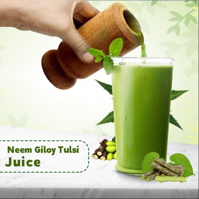 srihari neem giloy  tulsi juice 450 ml