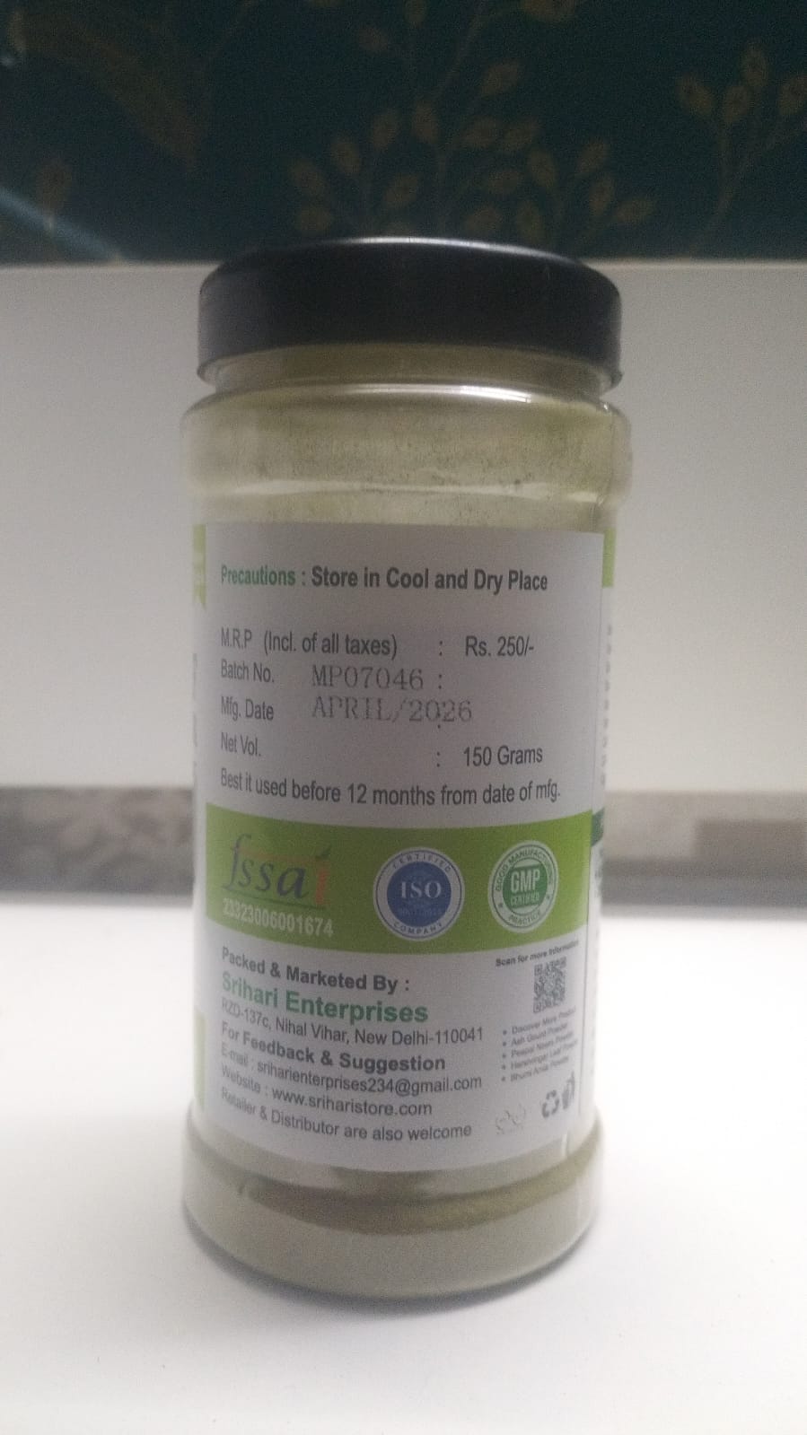 Moringa leaf Powder 150gm